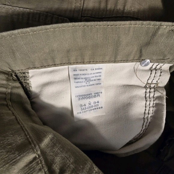 Wrangler RIGGS Workwear Men's Ripstock Ranger Cargo Pants 34x34 Brown - Picture 4 of 14